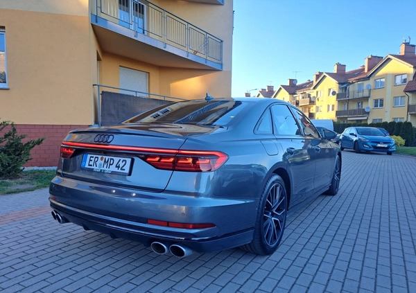 Audi S8 cena 429999 przebieg: 99000, rok produkcji 2020 z Wałbrzych małe 596